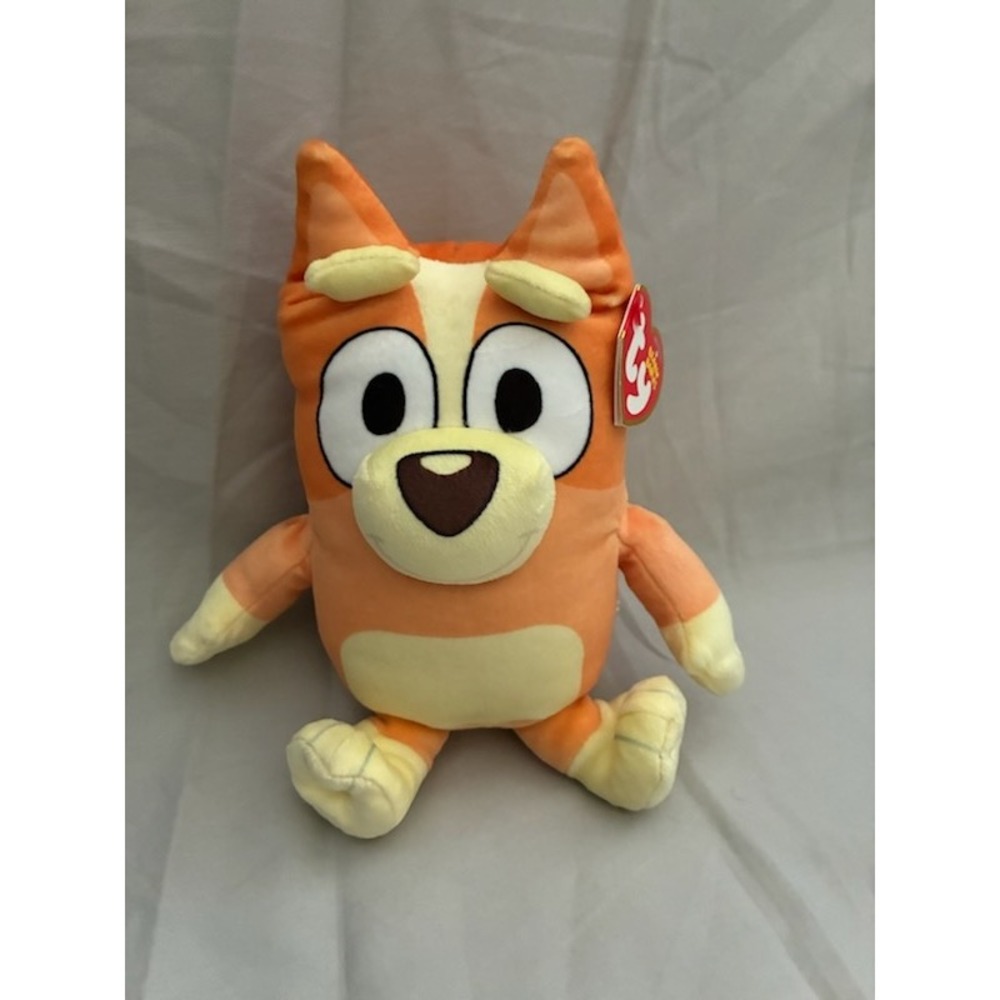 Ty Beanie Baby Bluey Bingo Heeler Plush Stuffed Animal Dog